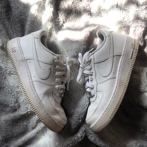 NIKE Air Force one all white size 6Y / 7.5W